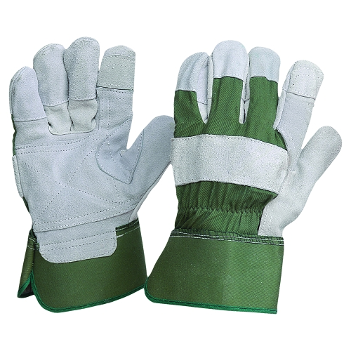 PRO GLOVE LEATHER/COTTON H/DUTY EX REINFORCED SAFETY CUFF A GRADE